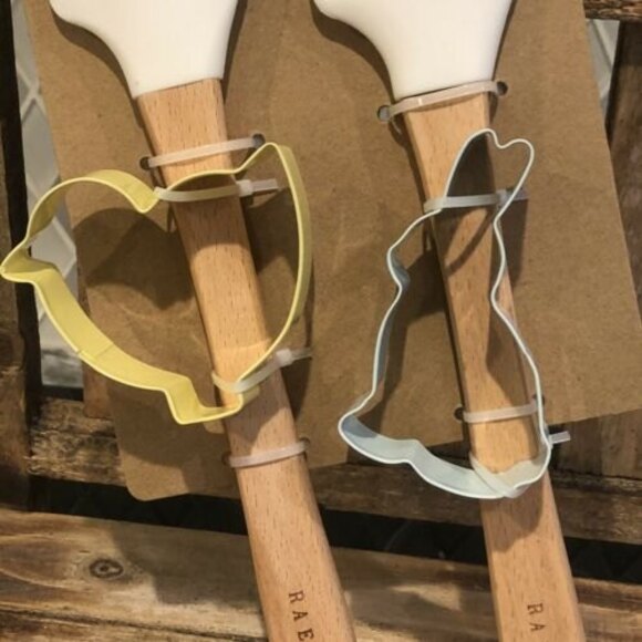 Rae Dunn Easter PEEP PEEP and HUNNY BUNNY Spatulas & Cookie Cutters Easter - Picture 3 of 3